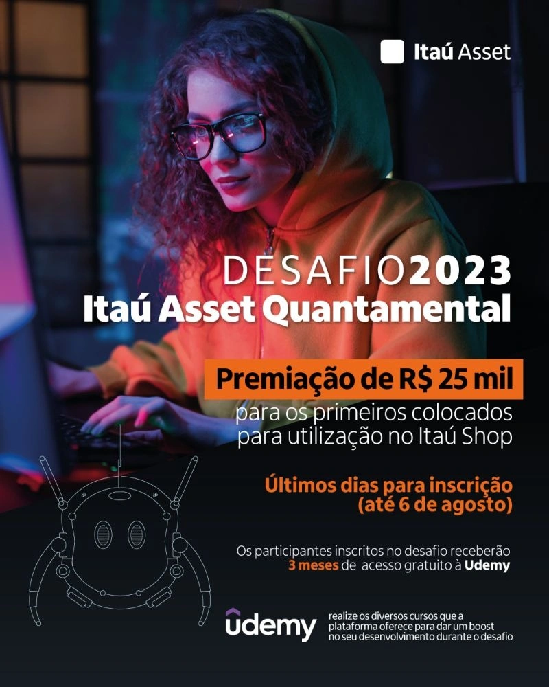 Equipe Vice-Campeã Itaú Quantamental 2023